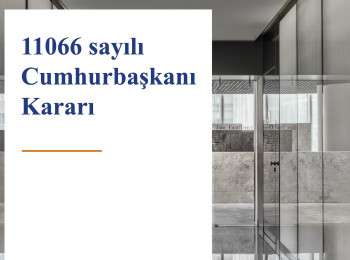 11066 sayılı Cumhurbaşkanı Kararı